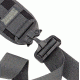 Vanquest Gear GT Cobra Sling Strap, Black/Wolf Gray Trim, Medium 018020BKWG