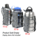 Vanquest Gear HYDRA Bottle Holder, Wolf Gray, 130105WG