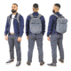 Vanquest Gear Javelin-18 Backpack, Wolf Gray, Large, 776118WG