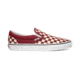 Vans Classic Slip-On Casual Boot, Checkerboard Rumba Red/True White, 9 US, VN0A38F7VLW-9 US/10.5 US