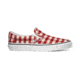 Vans Classic Slip-On Casual Boot, Gingham Racing Red/True White, 5 US, VN0A38F7VDY-5 US/6.5 US