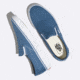 Vans Classic Slip-On Shoes, 5 US M/6.5 US W, Navy, VN000EYENVY-5 US/6.5 US