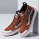 Vans Fu SK8-HI MTE-2 Shoes, Chipmunk/Leopard, 6, VN0007NKA0A1-M-6