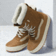 Vans Fu Standard Zip Snow MTE Shoes - Womens, Chipmunk/Marshmallow, 8, VN0A5JI5GWU1-M-8