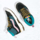 Vans Fu Ultrarange Exo HI MTE-1 Shoes - Womens, Pop Color Black/Multi, 5, VN0A5KS5BML1-M-5