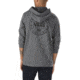 Vans Van Doren Hooded Tee - Mens, Asphalt Heather, Small, VN0A36ZPO8W-Small
