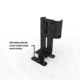 Vara Safety Add-on Universal Car Mount Adapter, For Reach Holster, Black, SQ8604062