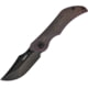 VDK Knives Talisman Linerlock Folding Knife, 3.25" black stonewash finish D2 tool steel blade, Brown G10 handle, VDK021 BROWN JADE TALISMA