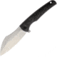 VDK Knives Vice Framelock Folding Knife, Gray, Gray titanium handle with Marbled carbon fiber inl, VDK029
