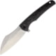 VDK Knives Vice Framelock Folding Knife, 3.75" satin finish Bohler M390 stainless blade, Gray titanium handle with Marbled carbon fiber inl, VDK029
