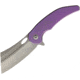 VDK Knives War Admiral Framelock Folding Knife, Purple, Purple stonewash finish titanium handle, VDK015 WAR ADMIRAL PURPLE