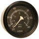 VDO Allentare Black 60MPH 3-3/8" 85mm Pitot Speedometer - Black Bezel 60777