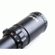 Veber VPOI 2.5-10x42mm LightMaster Series Rifle Scope w/ Illuminated German 4 Post Reticle, 30 mm Tube, Dual Focus and Internal Red Laser, SFP, Black, GSKOVPOILS251042L