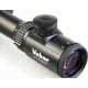 Veber VPOI 2.5-10x50mm LightMaster Series Rifle Scope w/Wide Angle 11-setting Illuminated German 4 Post Reticle, 30mm Tube, SFP, Black, GSKOVPOILS251050