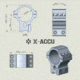 Vector Optics 30mm X-Accu 1.25 inch Profile Dovetail Rings, Black, SCTM-55