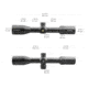 Vector Optics Aston Rifle Scope, 3-18x44mm, Second Focal Plane, 30mm Tube, VHL-2 Illuminated Reticle, 6061-T6, Black, SCOL-23