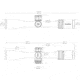 Vector Optics Continental x8 2-16x44 30mm Tube ED Tactical Rifle Scope, Second Focal Plane