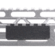 Vector Optics M-LOK Handguard 2 inch Rail Section, Black, SCRAAM-52