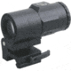Vector Optics Magnifier 3x Mini Red Dot Sight, Biuld-in Picatinny QD Mount, Black, SCMF-03M