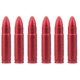 Vector Optics Snap Caps, Rifle, .300 AAC Blackout, 6 Rounds/ Pack, w/ Sling, Red, SCSC-03