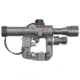 Vector Optics SVD Style Rifle Scope, 4x24mm, Etched Glass SVD Style Reticle, Black, SCFF-15