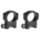 USED Vector Optics Tactical Rifle Scope Rings, 30mm Tube, Picatinny/ Weaver, 25.4mm Height, 6063-T6, Matte, Black, SCTM-22, EDEMO1