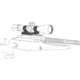 Vector Optics 34mm Cant 0MOA One Piece High Picatinny Mount