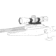 Vector Optics 34mm Cant 0MOA One Piece High Picatinny Mount