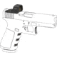 Vector Optics Frenzy FA 16x21 mm Reflex Red Dot Sight