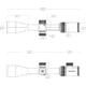 Vector Optics Hugo 3-12x40i 25.4mm Tube Rifle Scope, Second Focal Plane