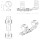 Vector Optics One Piece High Picatinny Mount, 34mm