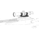 Vector Optics One Piece High Picatinny Mount, 34mm