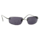 VedaloHD Rapallo Sunglasses, Gun Barrel Grey Frame, Smoke Lenses 8038