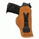 Vega Holsters Tuckable Suede Holster, Brown Suede, Glock 26/27 B. 9000 Walt. PPS V IU340