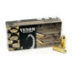 Venom 9mm Luger 115 Grain Full Metal Jacket Brass Cased Centerfire Pistol Ammo, 50 Rounds, Venom9mm115