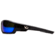 Venture Gear Brevard Safety Glasses - Green Mirror Anti-Fog Lens, Shiny Black Frame, VGSB1057DT