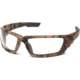 Venture Gear Brevard Safety Glasses w/Clear Anti-Fog Lens, Camo, VGSCM1010DTB