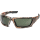 Venture Gear Brevard Safety Glasses w/Forest Gray Anti-Fog Lens, Camo, VGSCM1026DTB