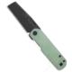 Vero Engineering Vero Engineering Avid 2 Liner Lock Knife Jade G-10 3.25" Black Stonewash, Jade, CPM S45VN, adult, BHQ-227788