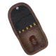 Vero Vellini Deluxe Cartridge Case, 5 Rounds, Brown Leather/Loden V20060