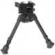 Versa-Pod 300 Series Rubber Feet NON-Pan-Tilt Bipod, 7-9in, Black, 350-825