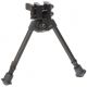 Versa-Pod 300 Series Rubber Feet NON-Pan-Tilt Bipod, 9-12in, Black, 350-826