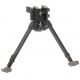 Versa-Pod 300 Series Ski-Type Feet Pan-Tilt Bipod, 7-9in, Black, 350-927
