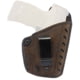 Versacarry Comfort Flex Deluxe Leather/Kydex IWB Belt Holster, 1911, Right Hand, Distressed Brown, CFD2112