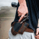 Versacarry Commander Holster with Thumb Break, Brown, Size 1, 62211-1