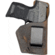 Versacarry Element Holster Iwb Rh Leather Sig P365 Brown