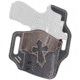 Versacarry Guardian Holster - Arc Angel Design - Owb - Grey Base / Vintage Grey Patch, Size 4, Grey, UGA4GRY-G