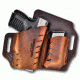 Versacarry Guardian OWB Holster w/ Mag Pouch, Right Hand, Size 3, Distressed Brown, GM3BRN
