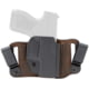 Versacarry Insurgent Deluxe IWB/OWB Holster, S&amp;W Shield 9mm/.40, Right, Brown, INS201SHD