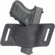 Versacarry Rapid Slide S1 OWB Ambidextrous Holster, Size 1, Black, AOWBBK1